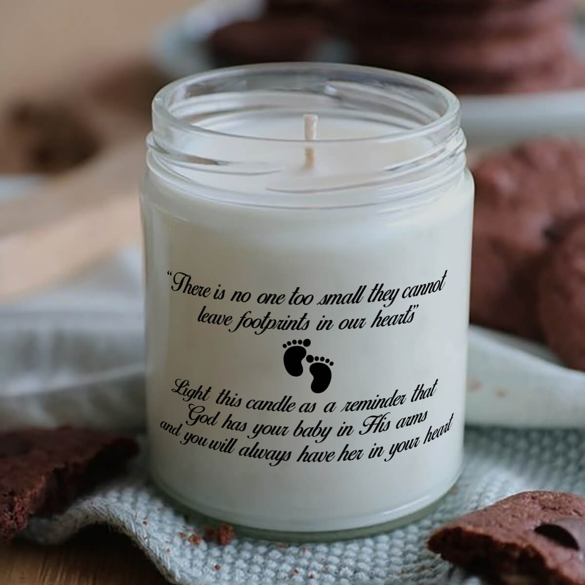 Shop Scented Candle, designed to leave a lighter footprint